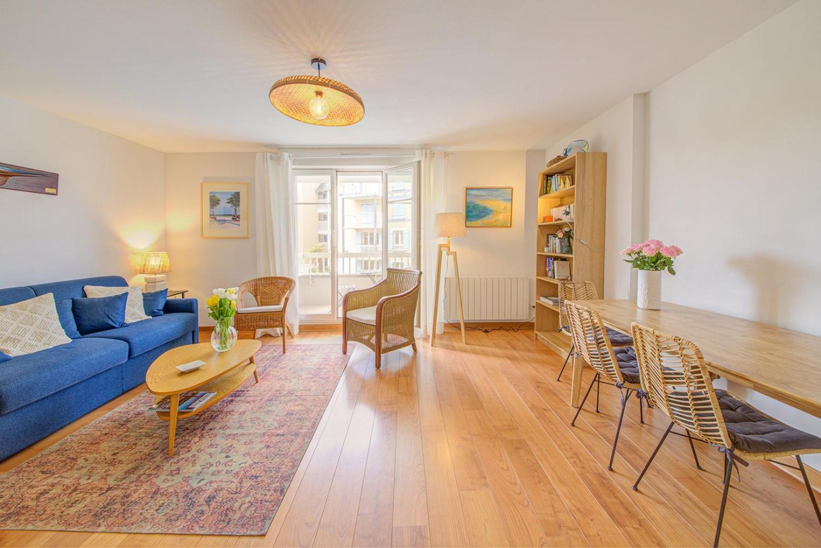 Ty Azur, Charmant 2 Pieces Avec Balcon Apartment Dinard Bagian luar foto